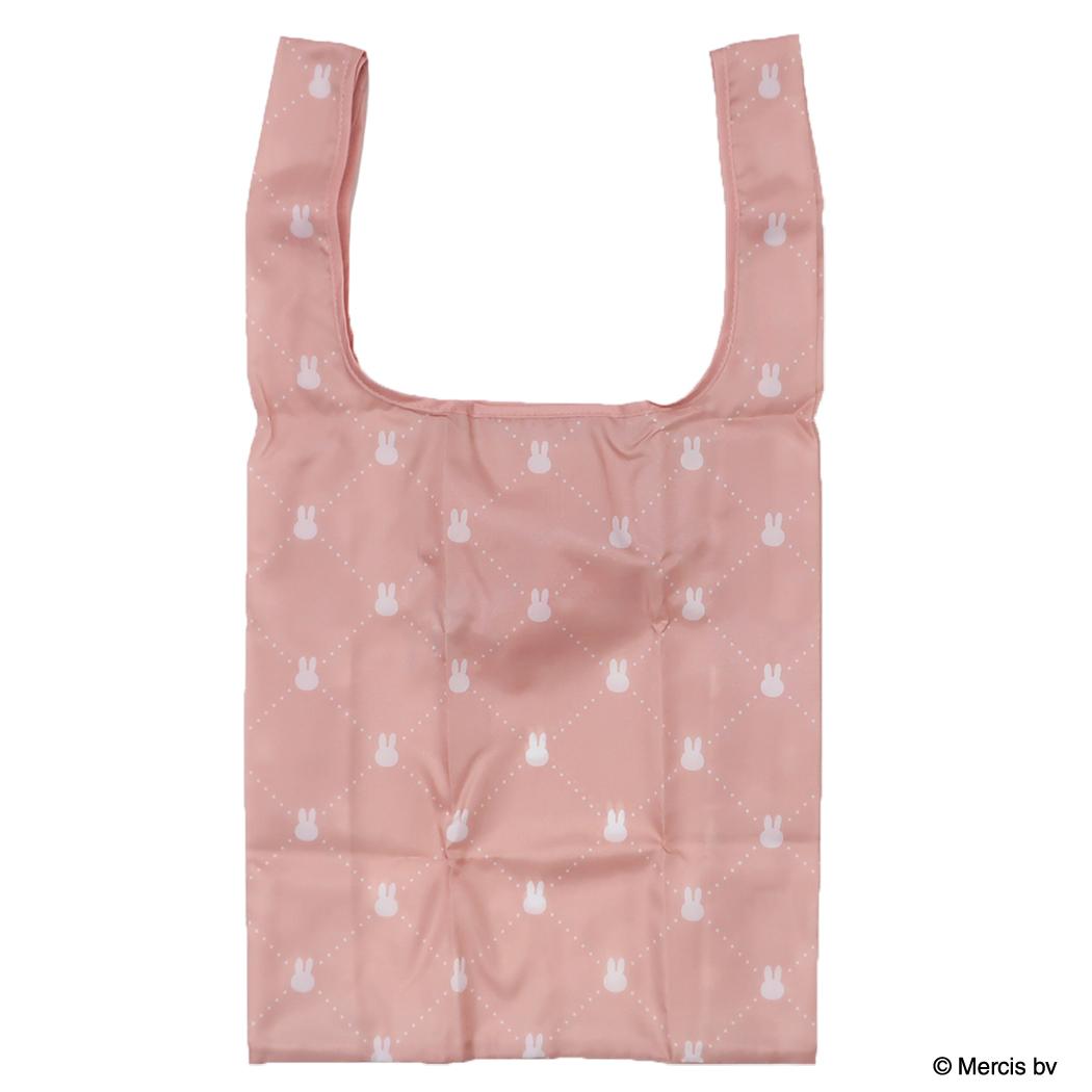 ミッフィー エコバッグ ショッピングバッグS QUILTING PRINT ピンク ディックブルーナ エフエービージャパン