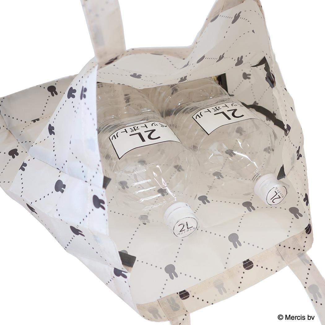 ミッフィー エコバッグ ショッピングバッグM QUILTING PRINT アイボリー ディックブルーナ エフエービージャパン