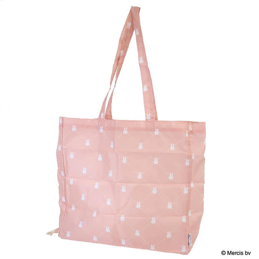 ミッフィー エコバッグ ショッピングバッグM QUILTING PRINT ピンク ディックブルーナ エフエービージャパン