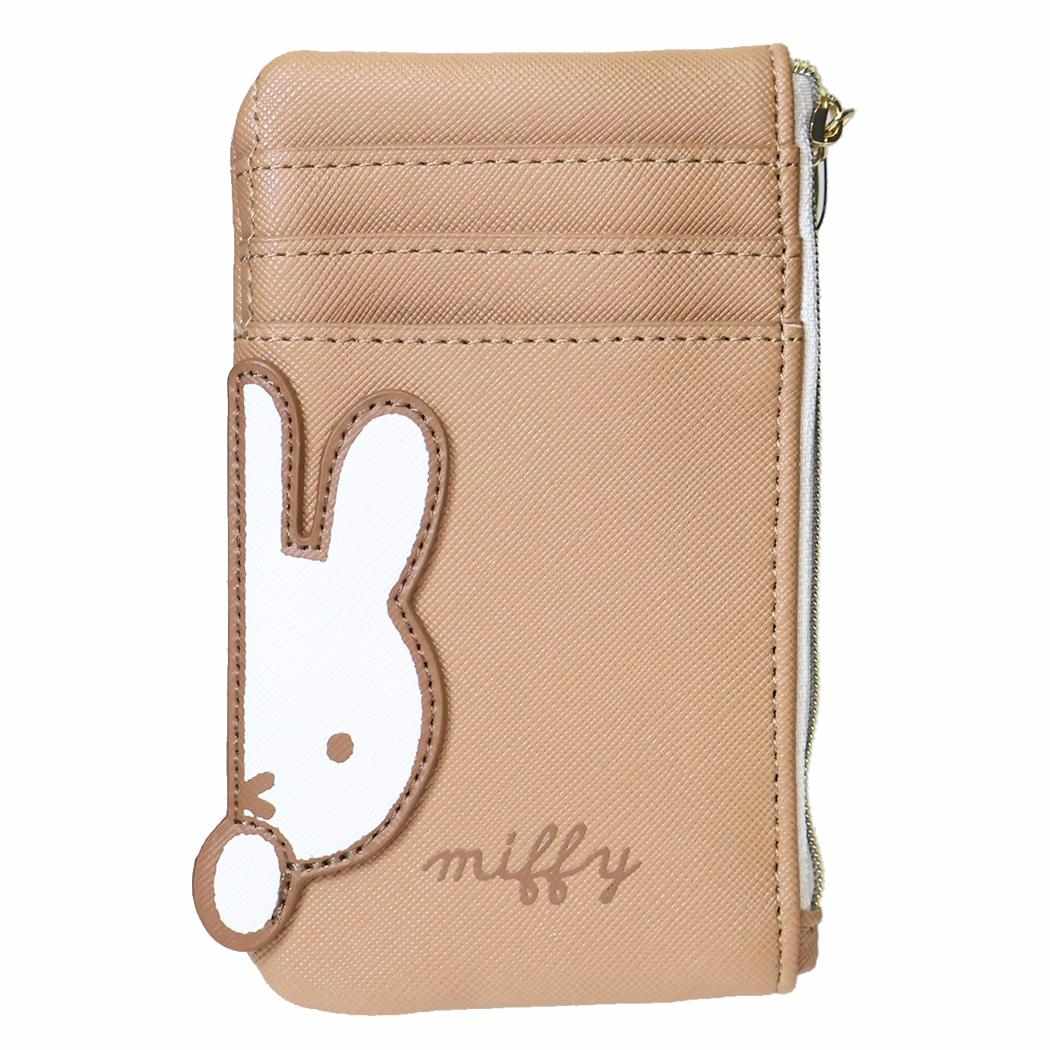 miffy マルチケース OVER APPLIQUE フラグメントケース ブラウン ディックブルーナ エフエービージャパン
