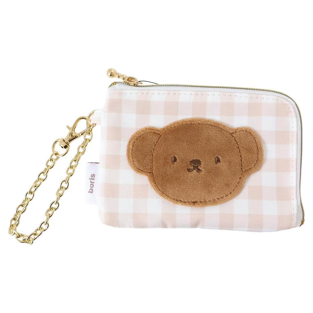 miffy マルチケース チェック コイン ＆ パスケース 定期入れ ボリス ディックブルーナ エフエービージャパン