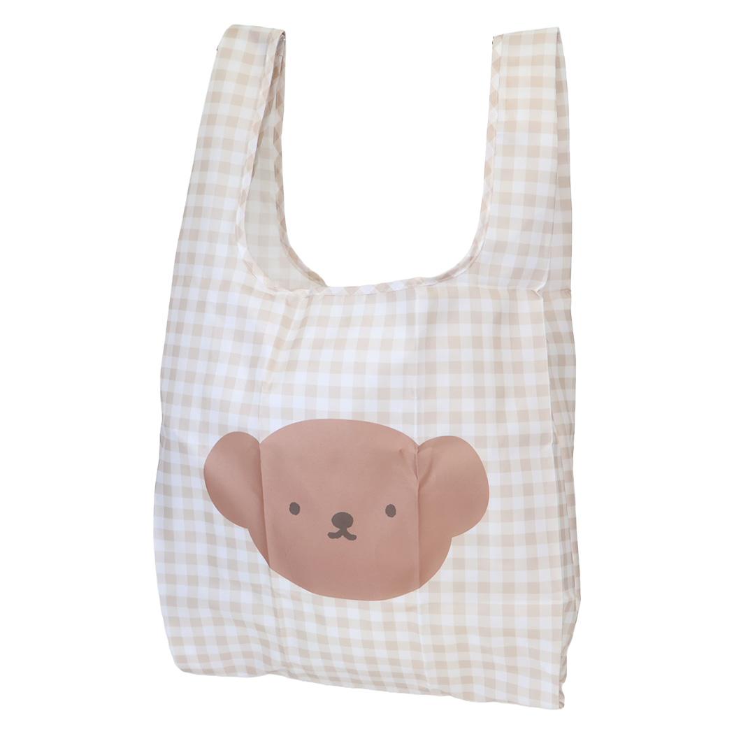 miffy エコバッグ チェック ショッピングバッグ S マイバッグ ボリス ディックブルーナ エフエービージャパン