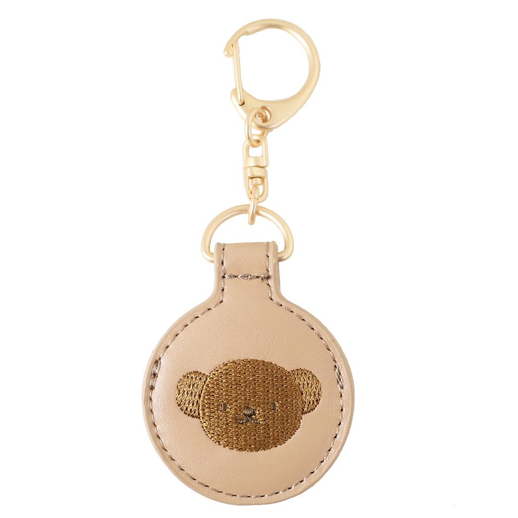 miffy エアタグ入れ BRUNA COIN CHARM コインチャーム ブラウン ディックブルーナ エフエービージャパン