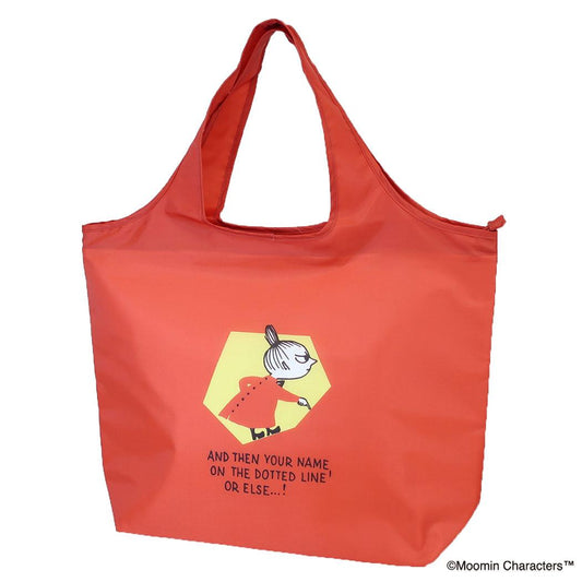 ムーミン エコバッグ 保冷保温ショッピングバッグM MOOMIN ONE POINT レッド 北欧 エフエービージャパン