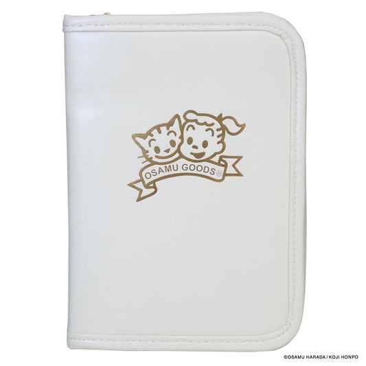 オサムグッズ トラベルポーチ マルチケース J＆C FOIL アイボリー Osamu Goods エフエービージャパン