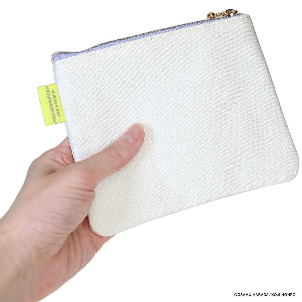 オサムグッズ ミニポーチ ミニフラットポーチ CANVAS SAGARA パープル Osamu Goods エフエービージャパン