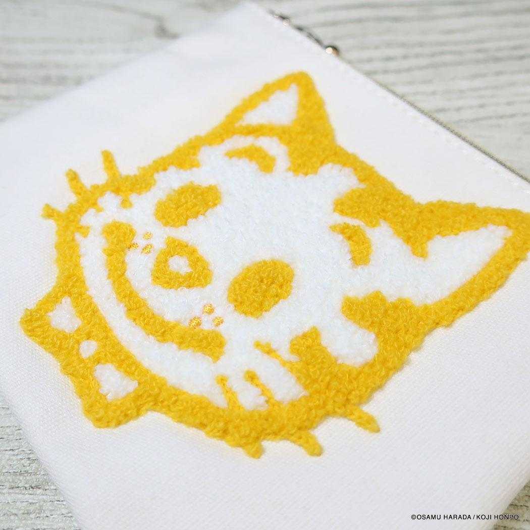 オサムグッズ コスメポーチ 台形ポーチ CANVAS SAGARA イエロー Osamu Goods エフエービージャパン