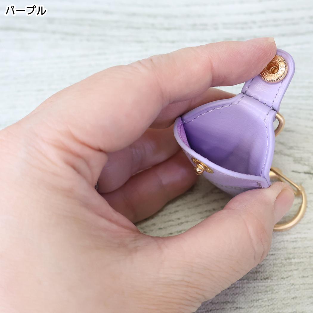 オサムグッズ エアタグ入れ コインチャーム コイン入れ パープル Osamu Goods エフエービージャパン