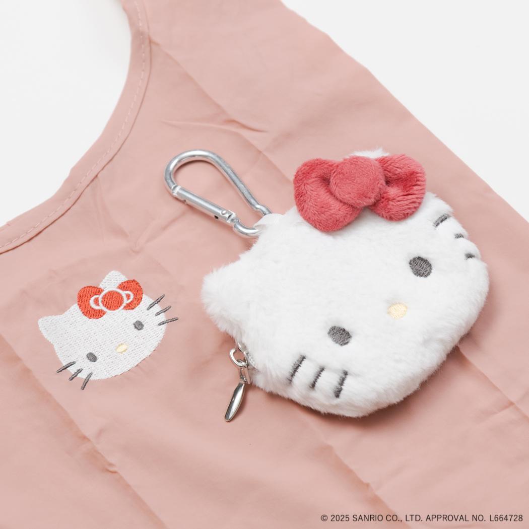 ポーチ付きショッピングバッグ エコバッグ ハローキティ サンリオ エフエービージャパン お買物かばん メール便可