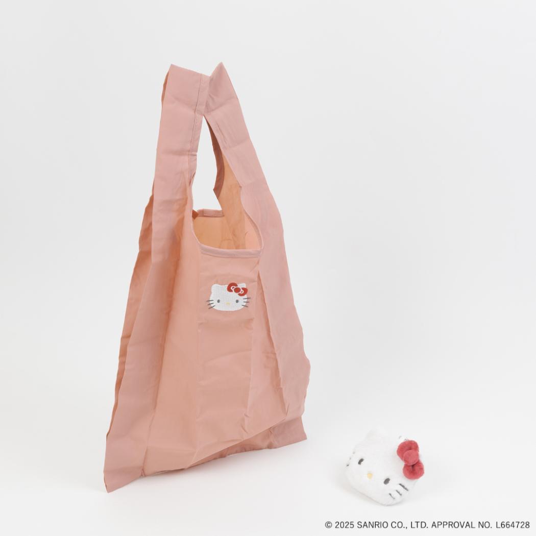 ポーチ付きショッピングバッグ エコバッグ ハローキティ サンリオ エフエービージャパン お買物かばん メール便可