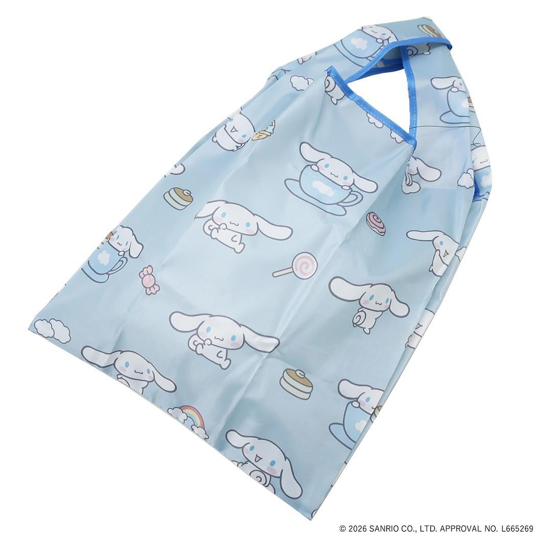 シナモロール エコバッグ ショッピングバッグS SANRIO CHARACTERS BASIC サンリオ エフエービージャパン お買い物かばん キャラクター グッズ メール便可 シネマコレクション