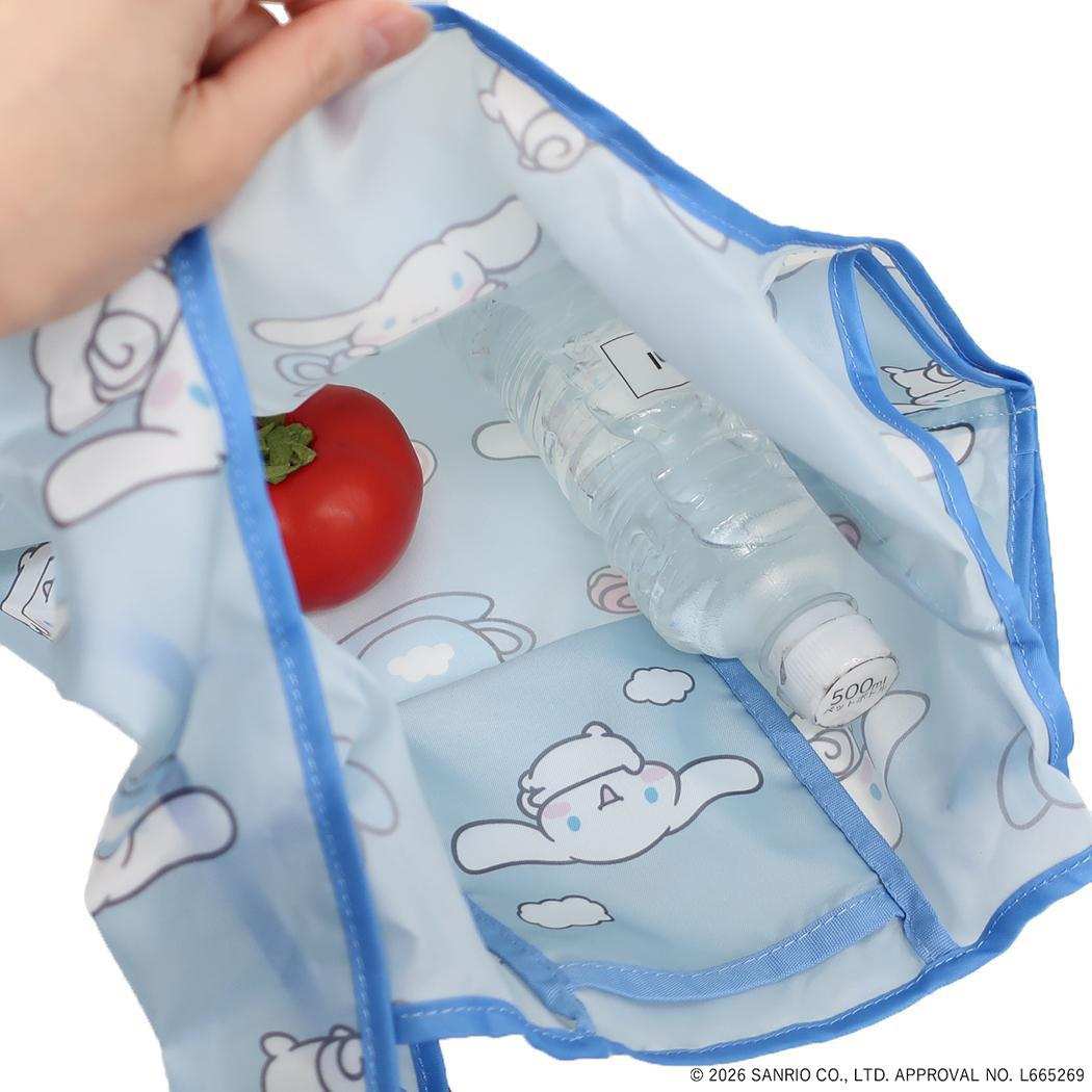 シナモロール エコバッグ ショッピングバッグS SANRIO CHARACTERS BASIC サンリオ エフエービージャパン お買い物かばん キャラクター グッズ メール便可 シネマコレクション