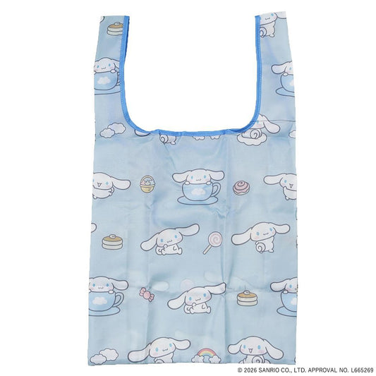 シナモロール エコバッグ ショッピングバッグS SANRIO CHARACTERS BASIC サンリオ エフエービージャパン お買い物かばん キャラクター グッズ メール便可 シネマコレクション
