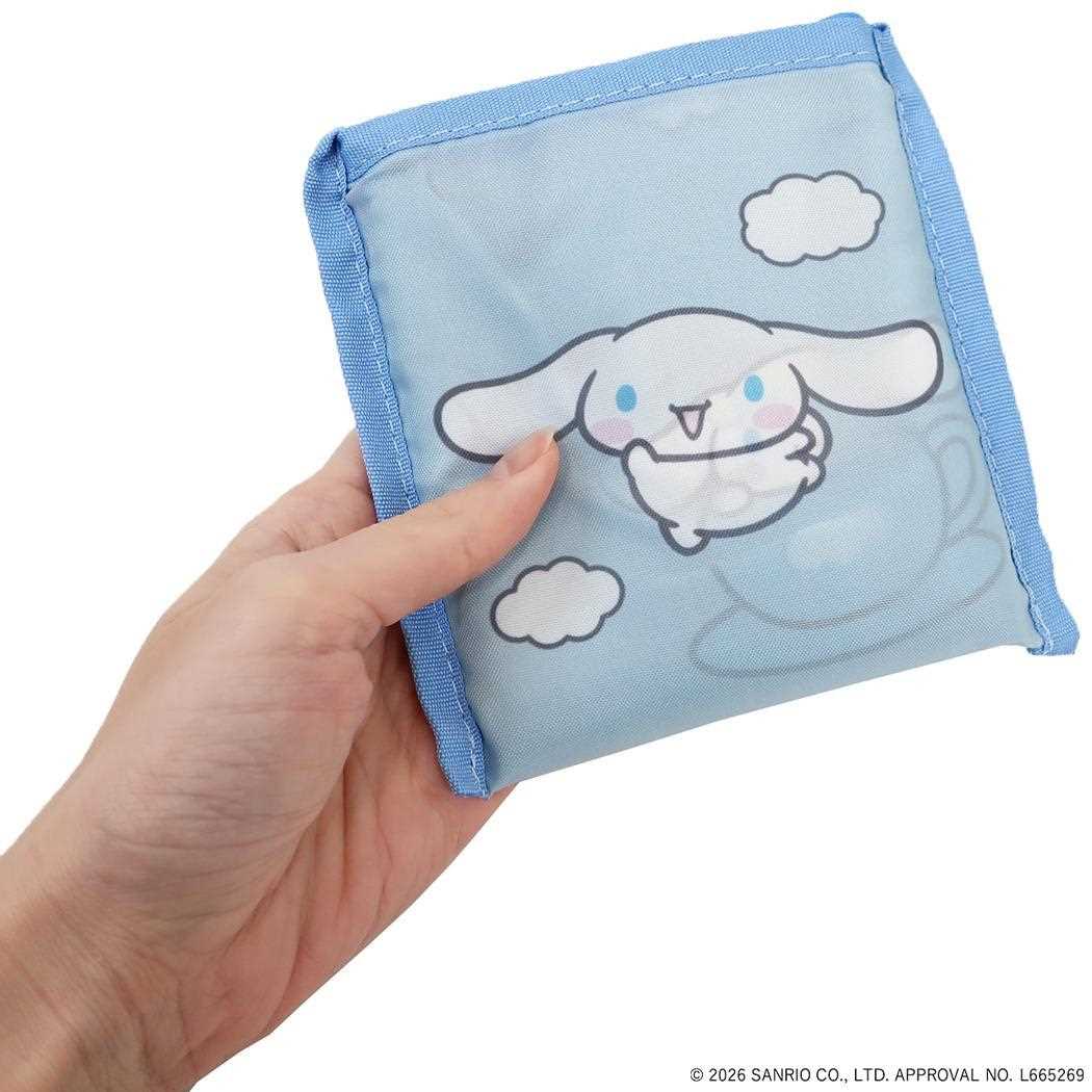 シナモロール エコバッグ ショッピングバッグS SANRIO CHARACTERS BASIC サンリオ エフエービージャパン お買い物かばん キャラクター グッズ メール便可 シネマコレクション