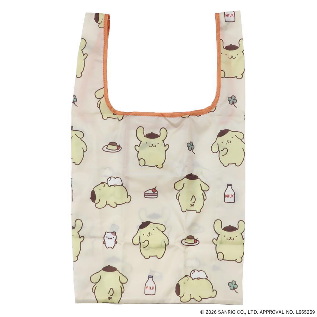 ポムポムプリン エコバッグ ショッピングバッグS SANRIO CHARACTERS BASIC サンリオ エフエービージャパン お買い物かばん キャラクター グッズ メール便可 シネマコレクション