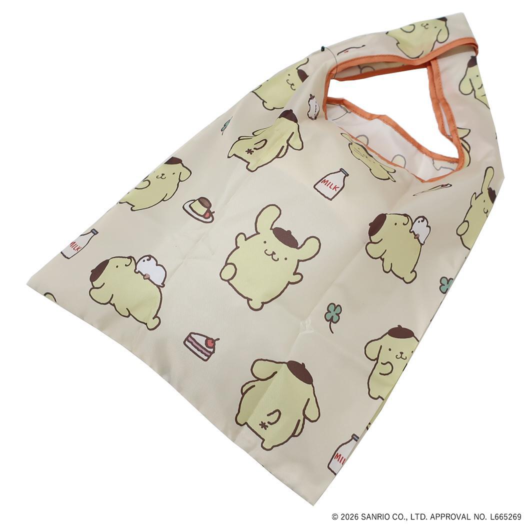 ポムポムプリン エコバッグ ショッピングバッグS SANRIO CHARACTERS BASIC サンリオ エフエービージャパン お買い物かばん キャラクター グッズ メール便可 シネマコレクション