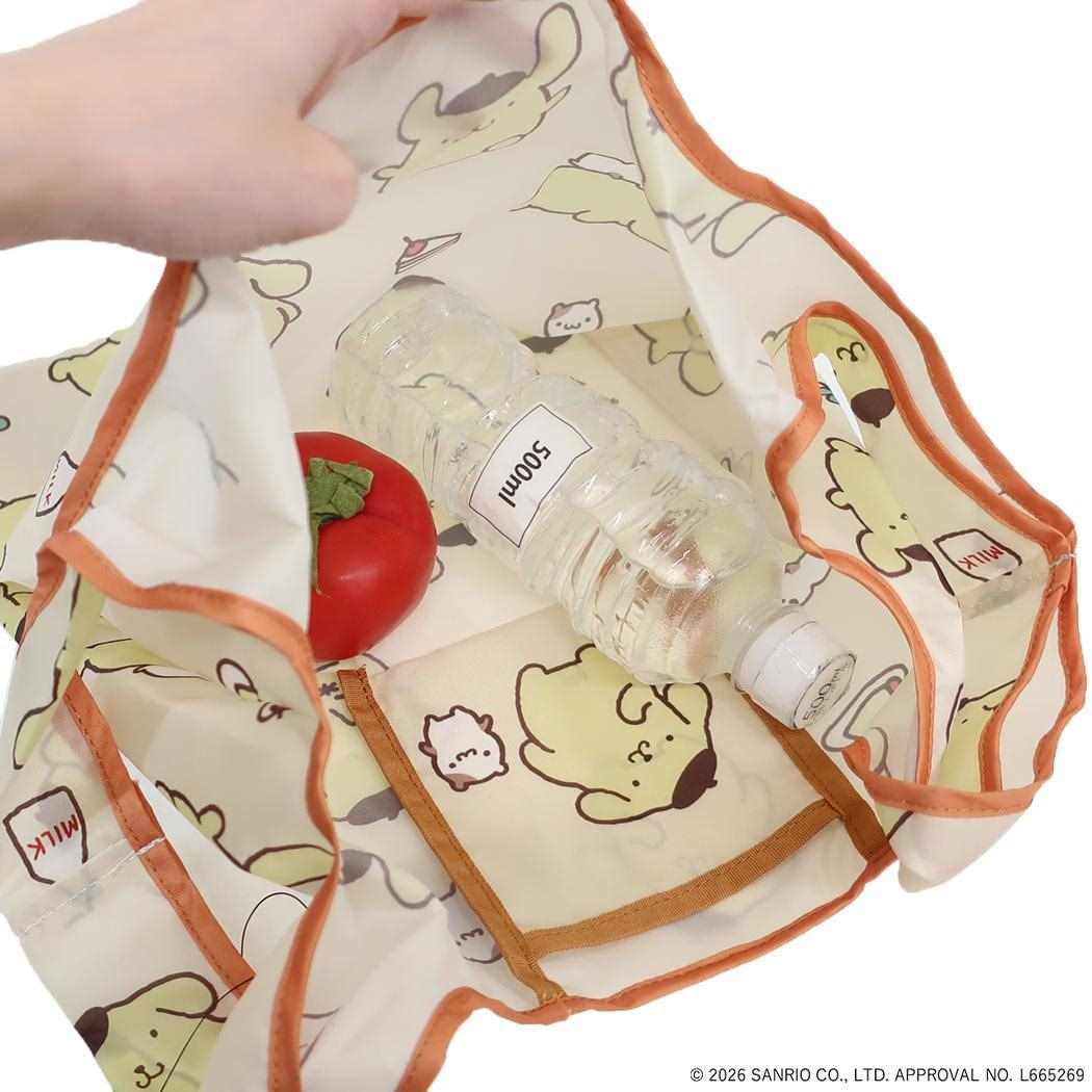 ポムポムプリン エコバッグ ショッピングバッグS SANRIO CHARACTERS BASIC サンリオ エフエービージャパン お買い物かばん キャラクター グッズ メール便可 シネマコレクション