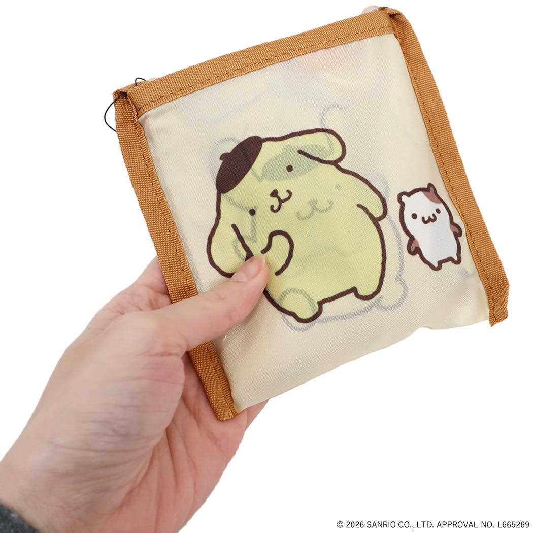 ポムポムプリン エコバッグ ショッピングバッグS SANRIO CHARACTERS BASIC サンリオ エフエービージャパン お買い物かばん キャラクター グッズ メール便可 シネマコレクション