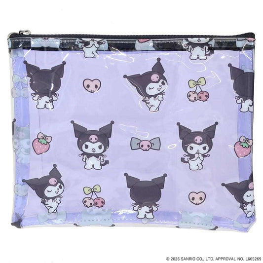 クロミ コスメポーチ PVC ポーチ SANRIO CHARACTERS BASIC サンリオ エフエービージャパン 小物入れ かわいい キャラクター グッズ メール便可 シネマコレクション