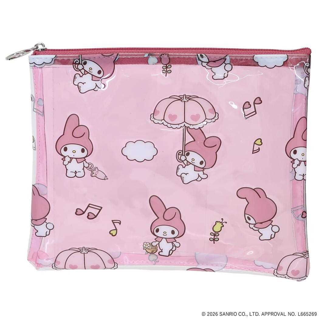 マイメロディ コスメポーチ PVC ポーチ SANRIO CHARACTERS BASIC サンリオ エフエービージャパン 小物入れ かわいい キャラクター グッズ メール便可 シネマコレクション