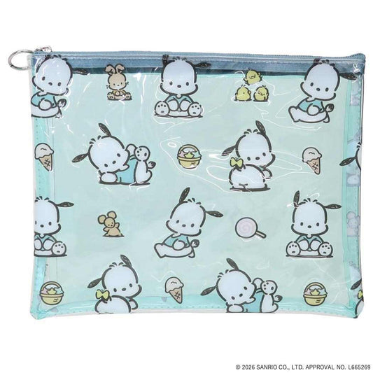 ポチャッコ コスメポーチ PVC ポーチ SANRIO CHARACTERS BASIC サンリオ エフエービージャパン 小物入れ かわいい キャラクター グッズ メール便可 シネマコレクション