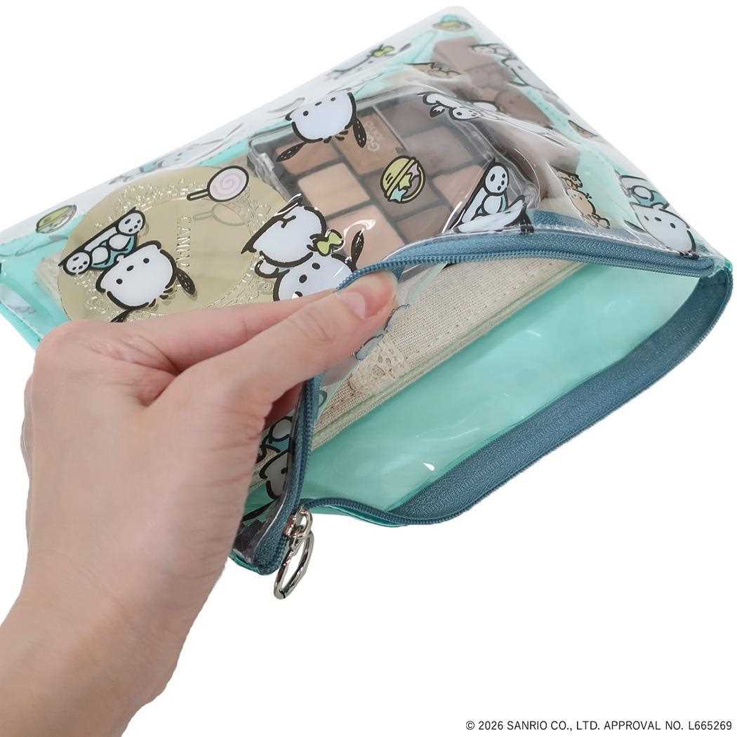 ポチャッコ コスメポーチ PVC ポーチ SANRIO CHARACTERS BASIC サンリオ エフエービージャパン 小物入れ かわいい キャラクター グッズ メール便可 シネマコレクション