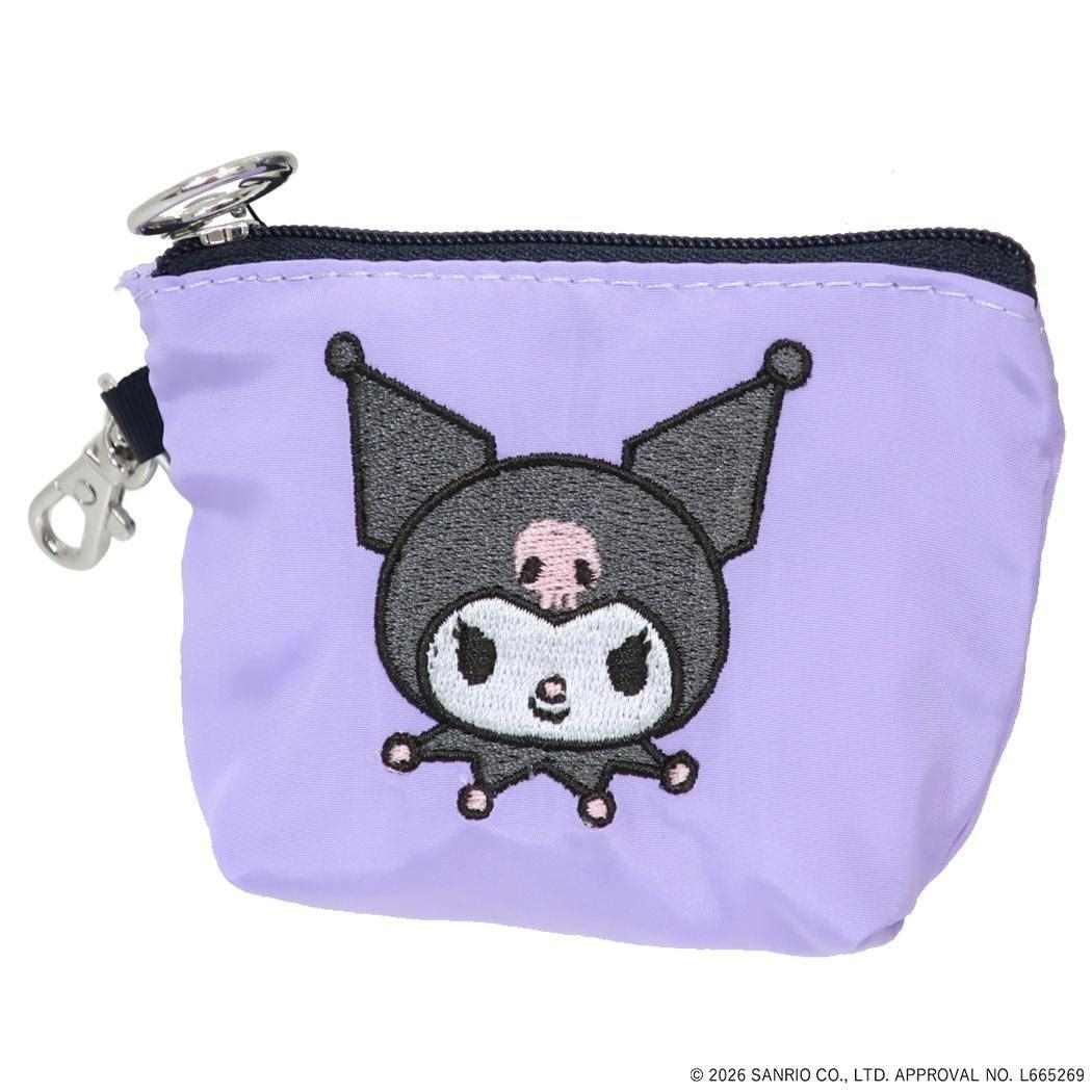 クロミ ミニポーチ マイクロ台形ポーチ SANRIO CHARACTERS BASIC サンリオ エフエービージャパン 小物入れ かわいい キャラクター グッズ メール便可 シネマコレクション