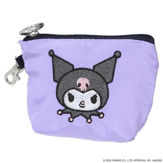 クロミ ミニポーチ マイクロ台形ポーチ SANRIO CHARACTERS BASIC サンリオ エフエービージャパン 小物入れ かわいい キャラクター グッズ メール便可 シネマコレクション
