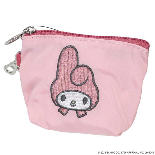 マイメロディ ミニポーチ マイクロ台形ポーチ SANRIO CHARACTERS BASIC サンリオ エフエービージャパン 小物入れ かわいい キャラクター グッズ メール便可 シネマコレクション