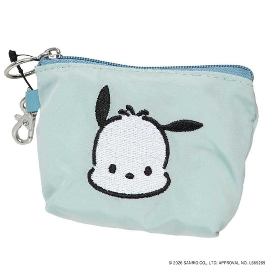 ポチャッコ ミニポーチ マイクロ台形ポーチ SANRIO CHARACTERS BASIC サンリオ エフエービージャパン 小物入れ かわいい キャラクター グッズ メール便可 シネマコレクション