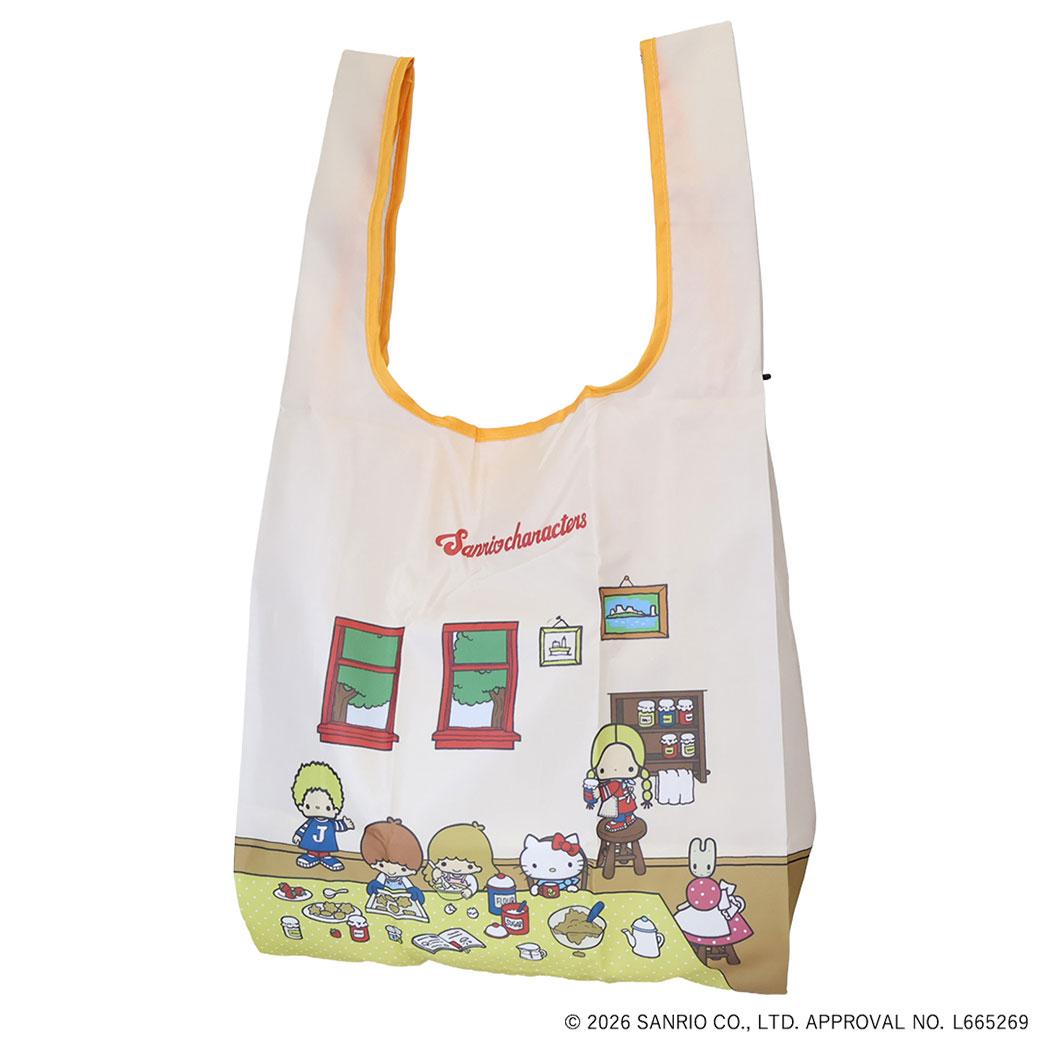 サンリオキャラクターズ エコバッグ ショッピングバッグ Sサイズ NOSTALGIC Cooking Sanrio エフエービージャパン