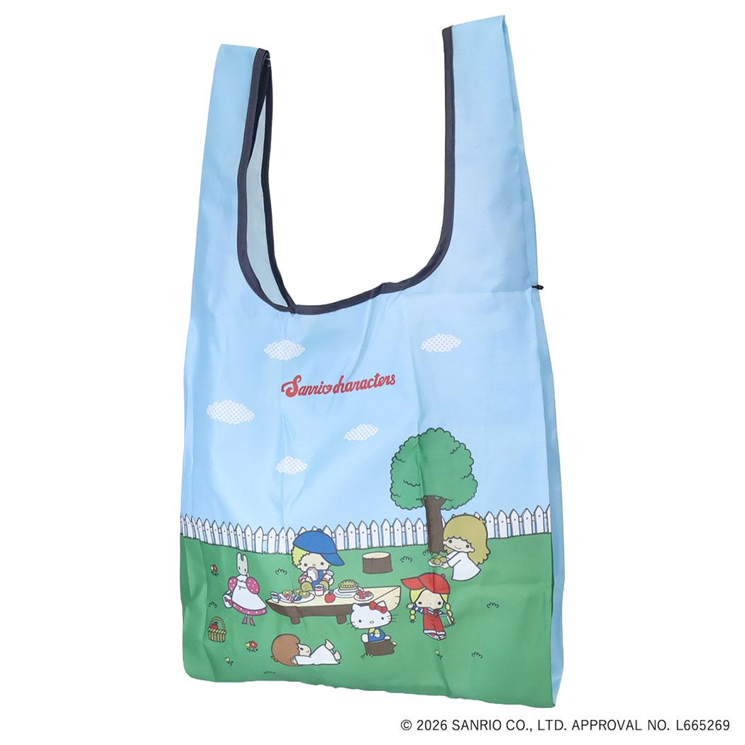 サンリオキャラクターズ エコバッグ ショッピングバッグ Sサイズ NOSTALGIC Picnic Sanrio エフエービージャパン