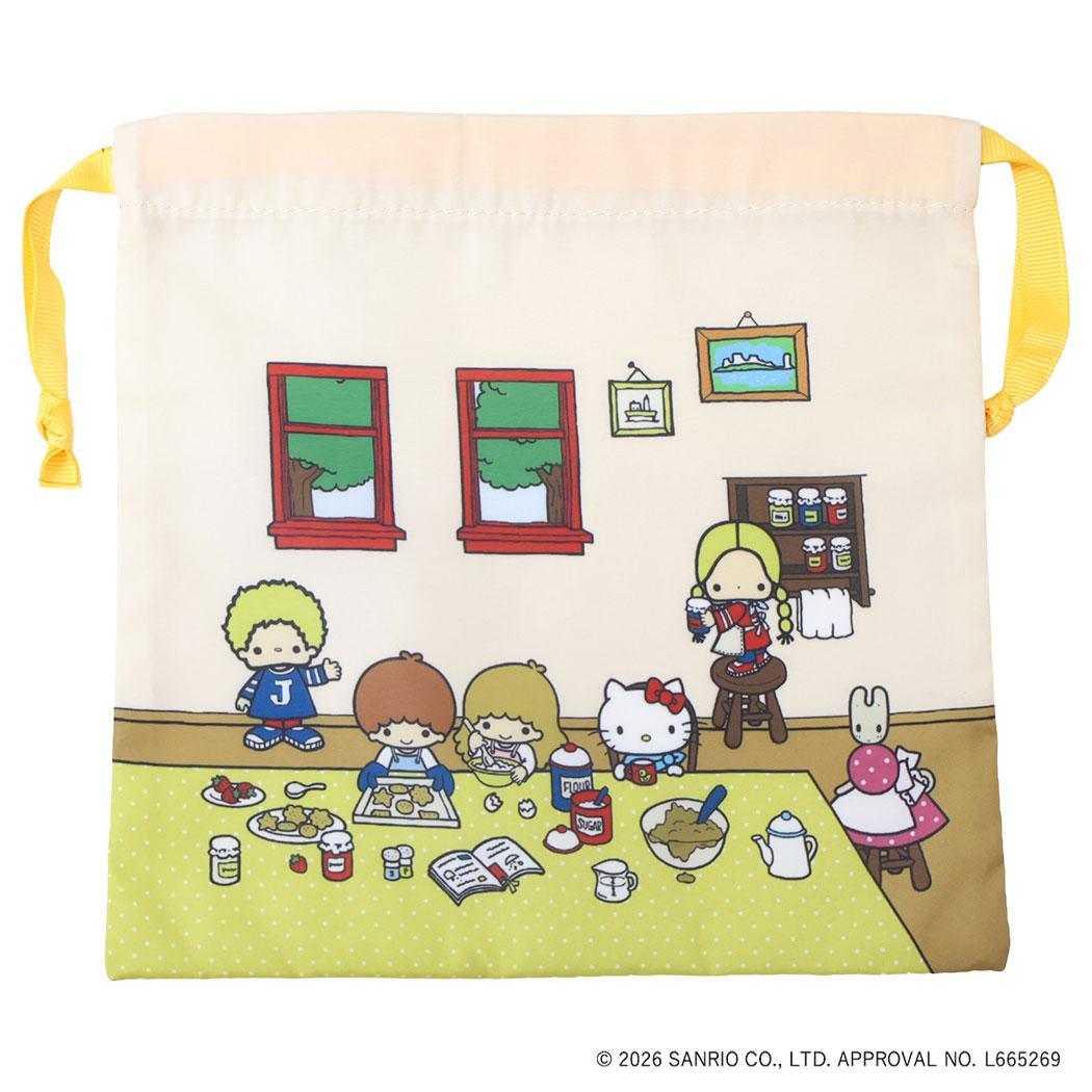 サンリオキャラクターズ 巾着袋 巾着 NOSTALGIC Cooking Sanrio エフエービージャパン