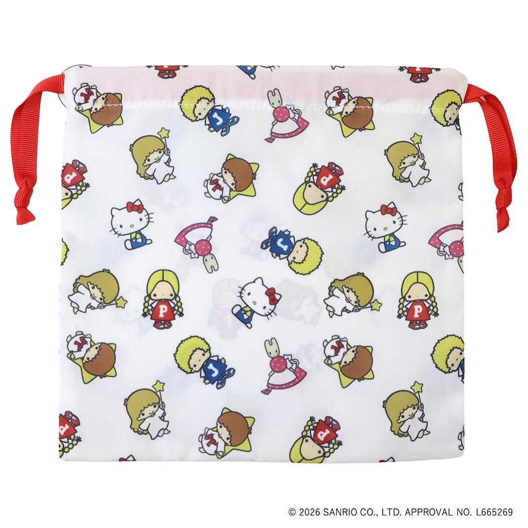 サンリオキャラクターズ 巾着袋 巾着 NOSTALGIC MIX カラー Sanrio エフエービージャパン