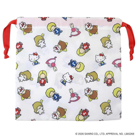 サンリオキャラクターズ 巾着袋 巾着 NOSTALGIC MIX カラー Sanrio エフエービージャパン