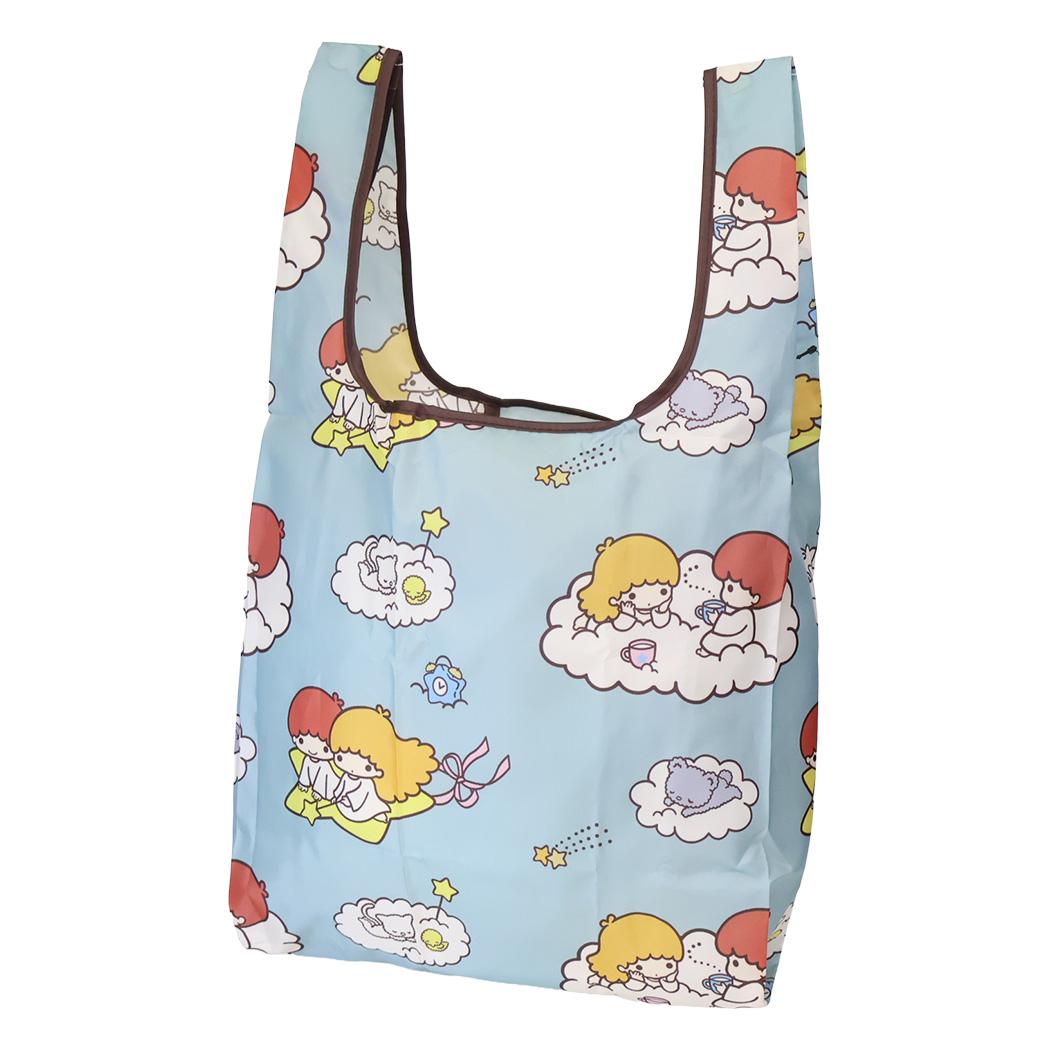 サンリオ エコバッグ ショッピングバッグ S マイバッグ リトルツインスターズ Sanrio エフエービージャパン