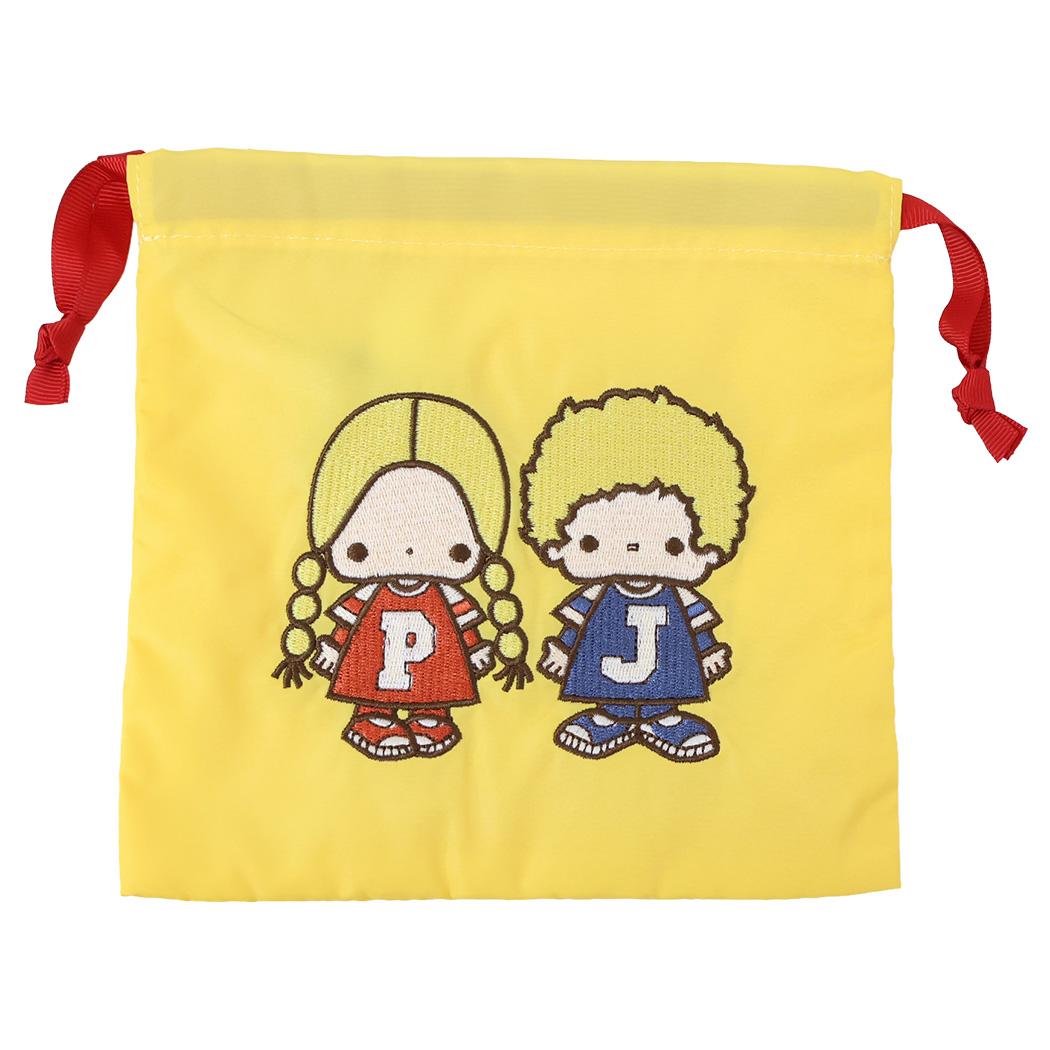 サンリオ 巾着袋 巾着ポーチ パティ＆ジミー Sanrio エフエービージャパン