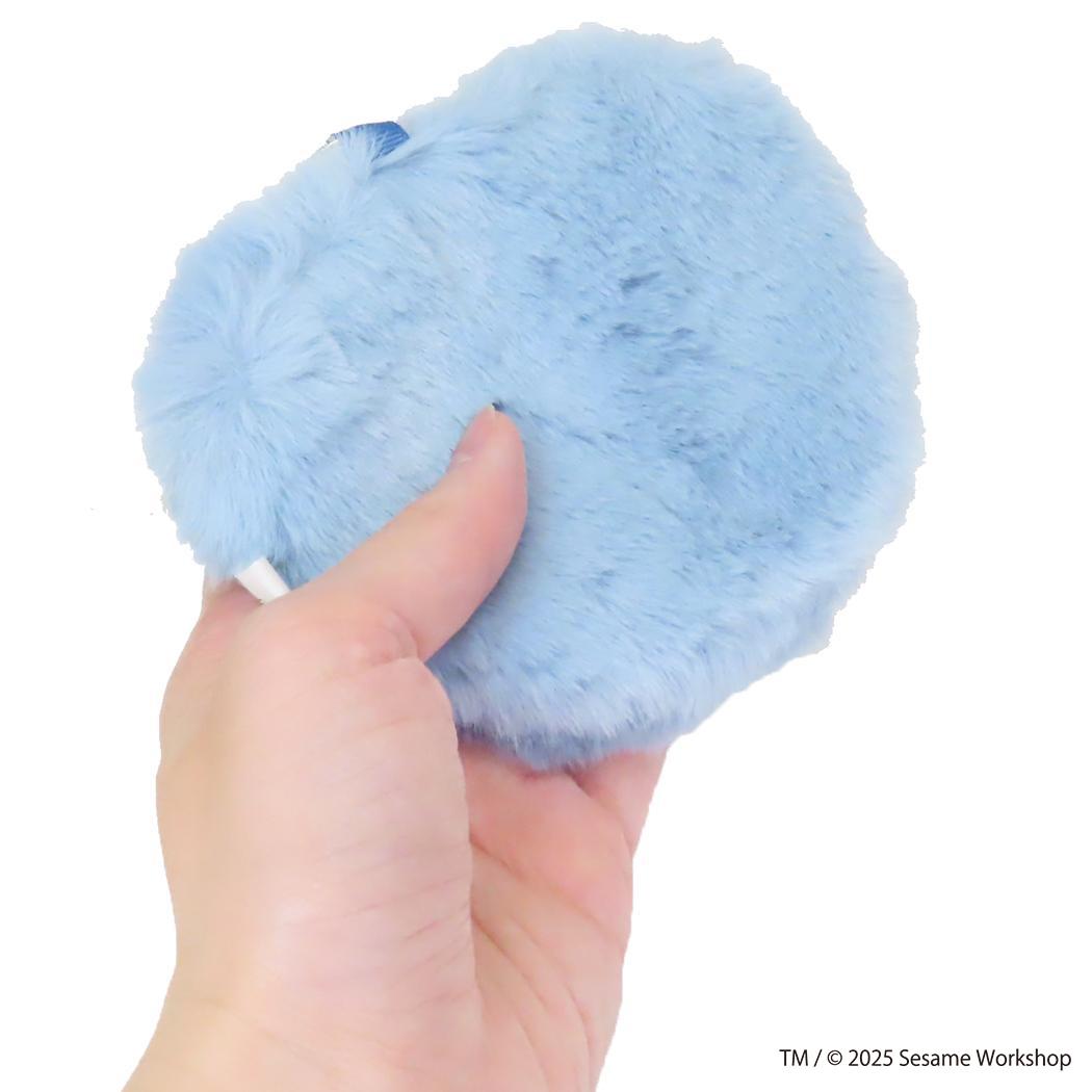 ミニダイカットポーチ ミニポーチ セサミストリート SESAME STREET FACE FUR クッキーモンスター エフエービージャパン 小物入れ メール便可
