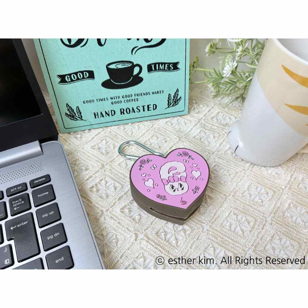 エスターバニー 充電コード チャージングケーブル PI ピンク Esther Bunny フィールドワーク