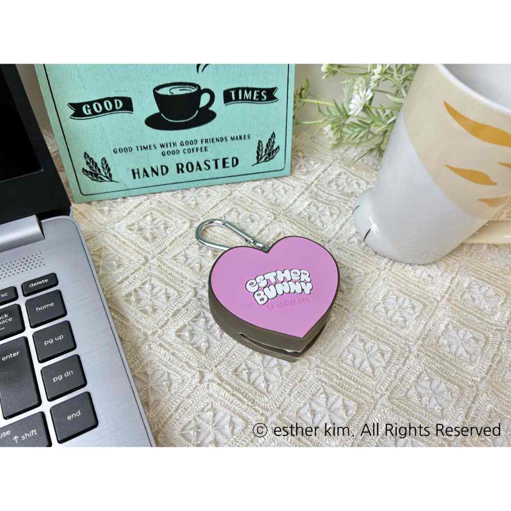 エスターバニー 充電コード チャージングケーブル PI ピンク Esther Bunny フィールドワーク