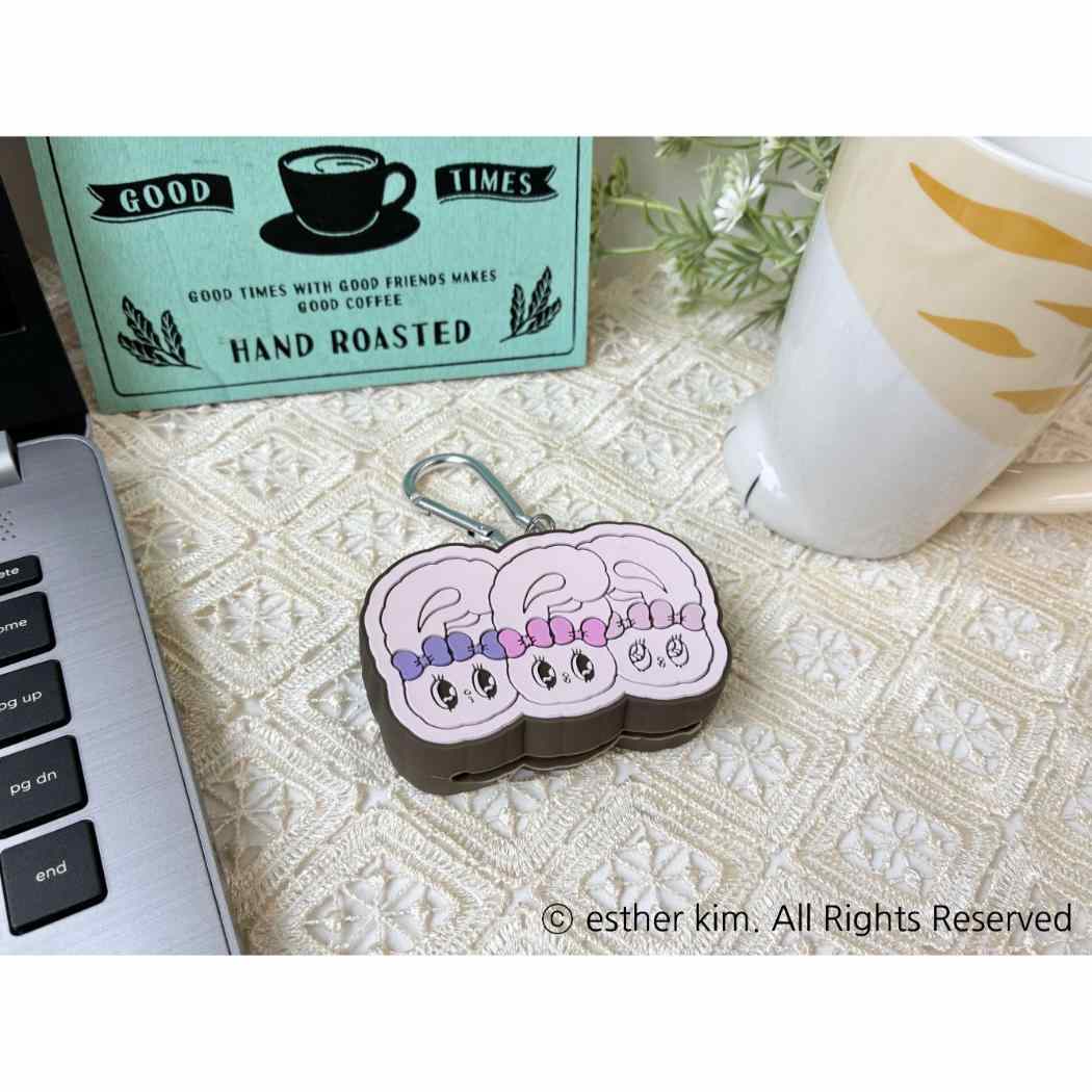 エスターバニー 充電コード チャージングケーブル LPI ライトピンク Esther Bunny フィールドワーク