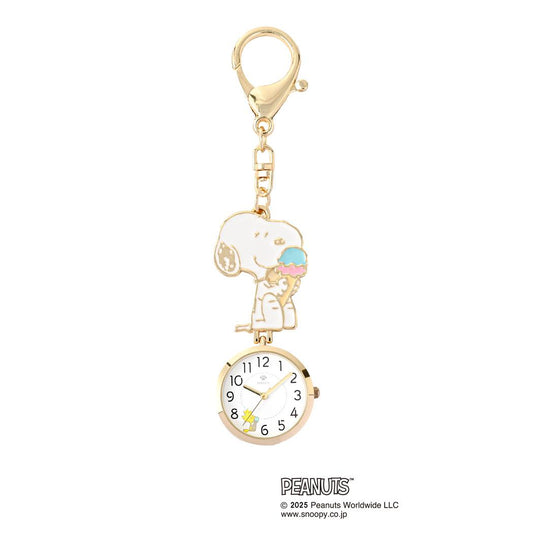 エポKCウォッチS キーホルダー時計 スヌーピー ICE ピーナッツ フィールドワーク プレゼント バッグチャーム かわいい メール便可