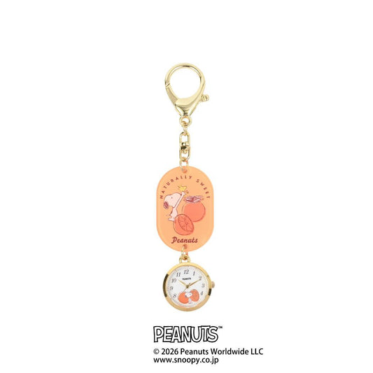 スヌーピー キーホルダー 時計 アクリルKCウォッチ S OR ピーナッツ フィールドワーク バッグチャーム キャラクター グッズ メール便可 シネマコレクション