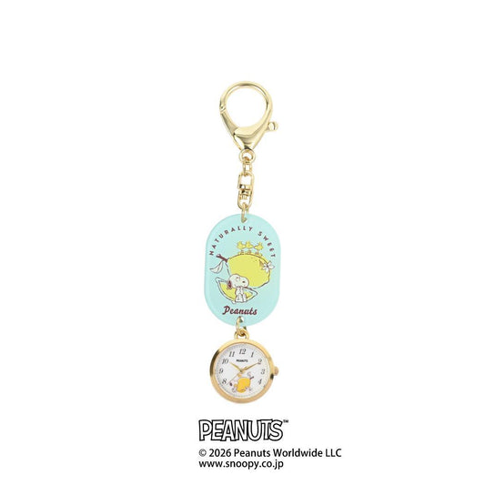 スヌーピー キーホルダー 時計 アクリルKCウォッチ S BL ピーナッツ フィールドワーク バッグチャーム キャラクター グッズ メール便可 シネマコレクション