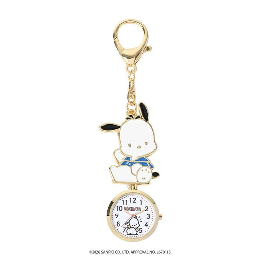 サンリオキャラクターズ 懐中時計 エポチャームウォッチ S ポチャッコ Sanrio フィールドワーク