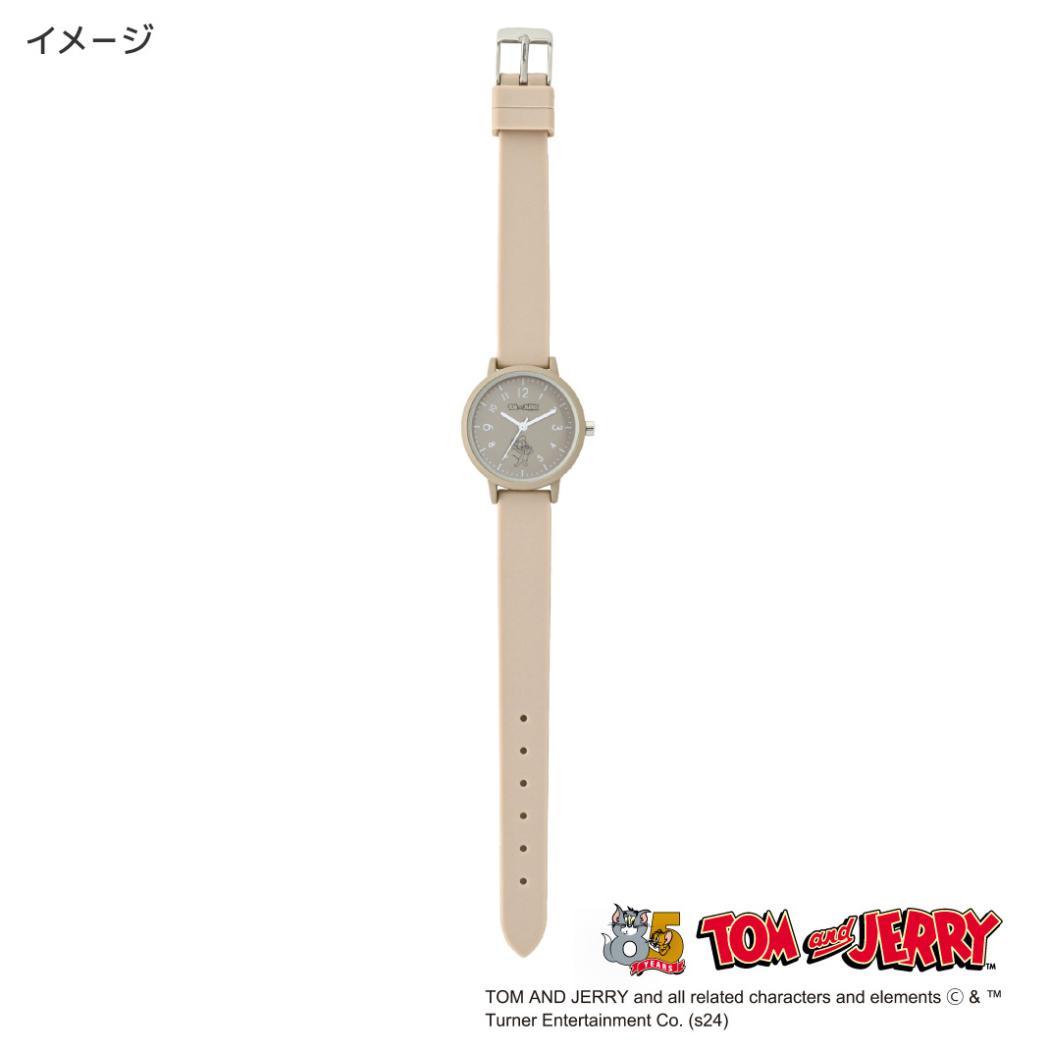ラインアートラバーウォッチ 腕時計 トムとジェリー トム＆ジェリー＆タフィー PU ワーナーブラザース フィールドワーク レディースウォッチ 女性 女の子 メール便可
