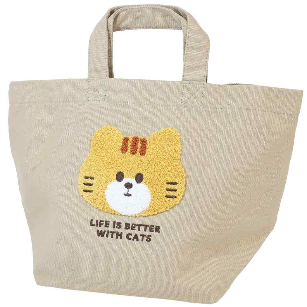 ランチトート ランチバッグ マイホームキャット ねこ MY HOME CAT Fluffy House お弁当かばん かわいい メール便可