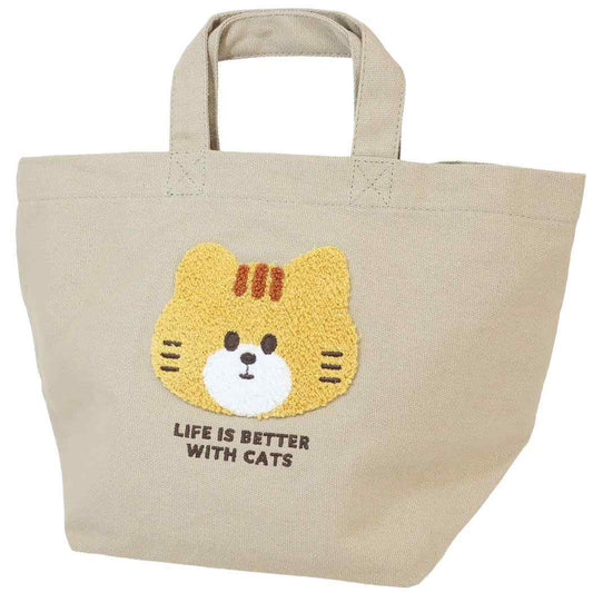 ランチトート ランチバッグ マイホームキャット ねこ MY HOME CAT Fluffy House お弁当かばん かわいい メール便可