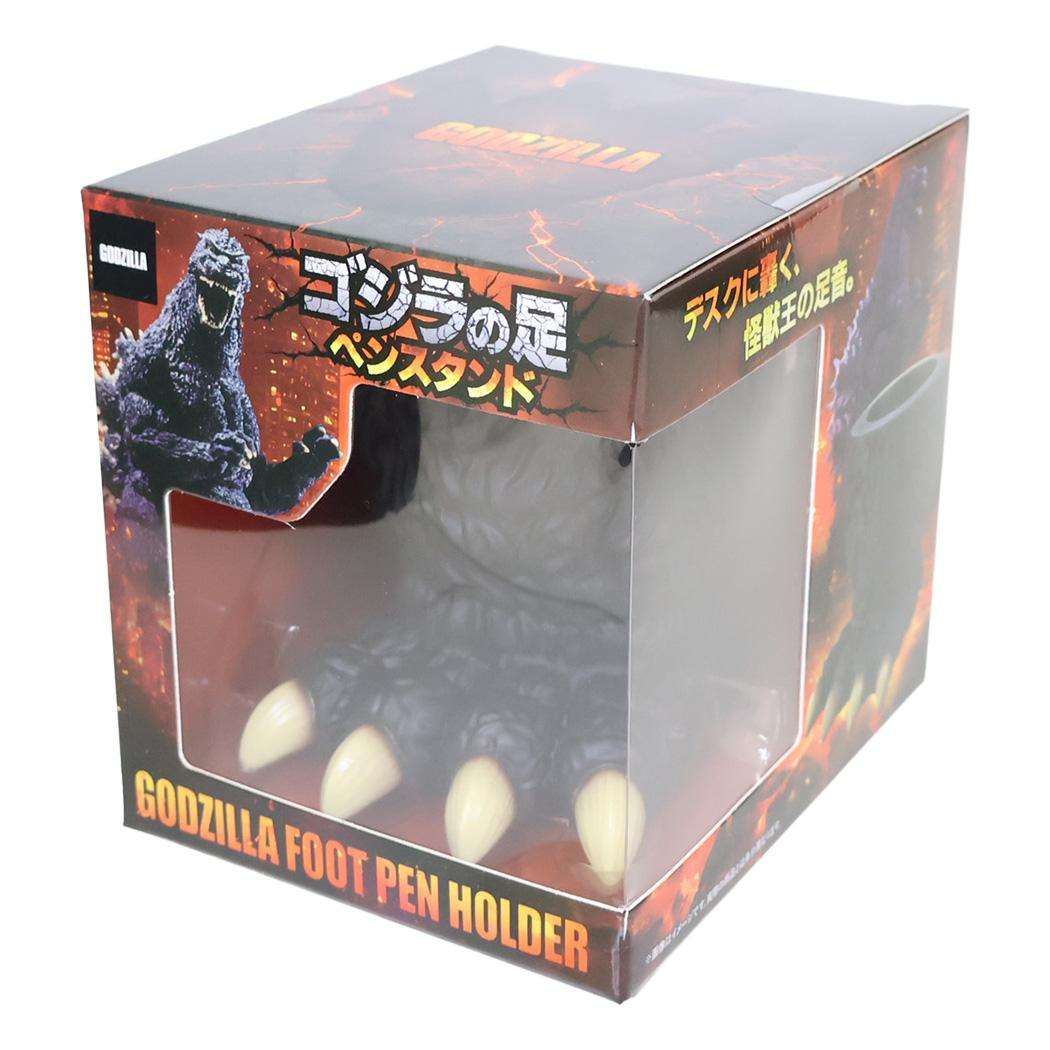 ゴジラ ペン立て ペンスタンド ゴジラの足 フォーカート