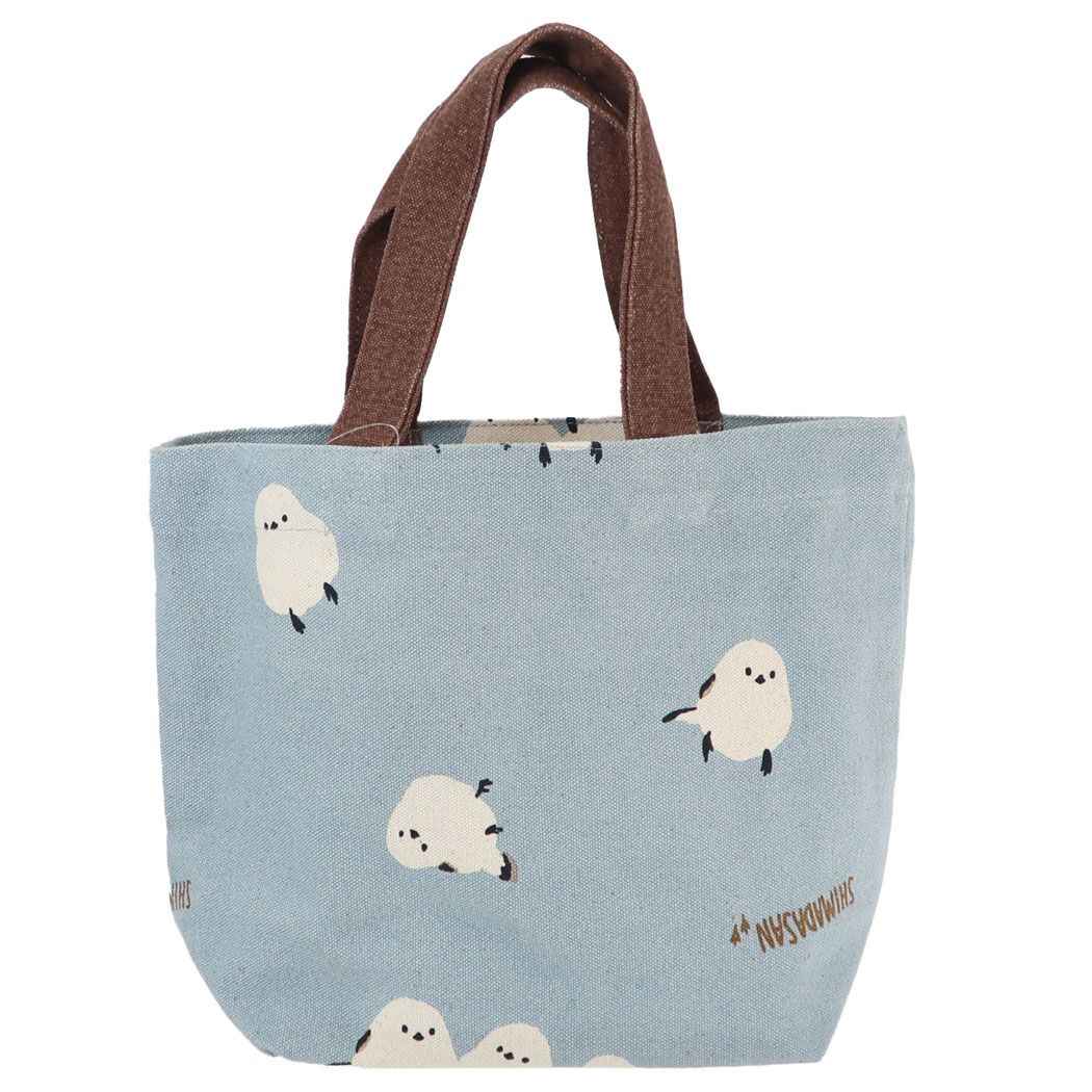 ミニトート ランチバッグ マルチシマダサン ブルー フレンズヒル FRIENDSHILL お弁当かばん かわいい メール便可